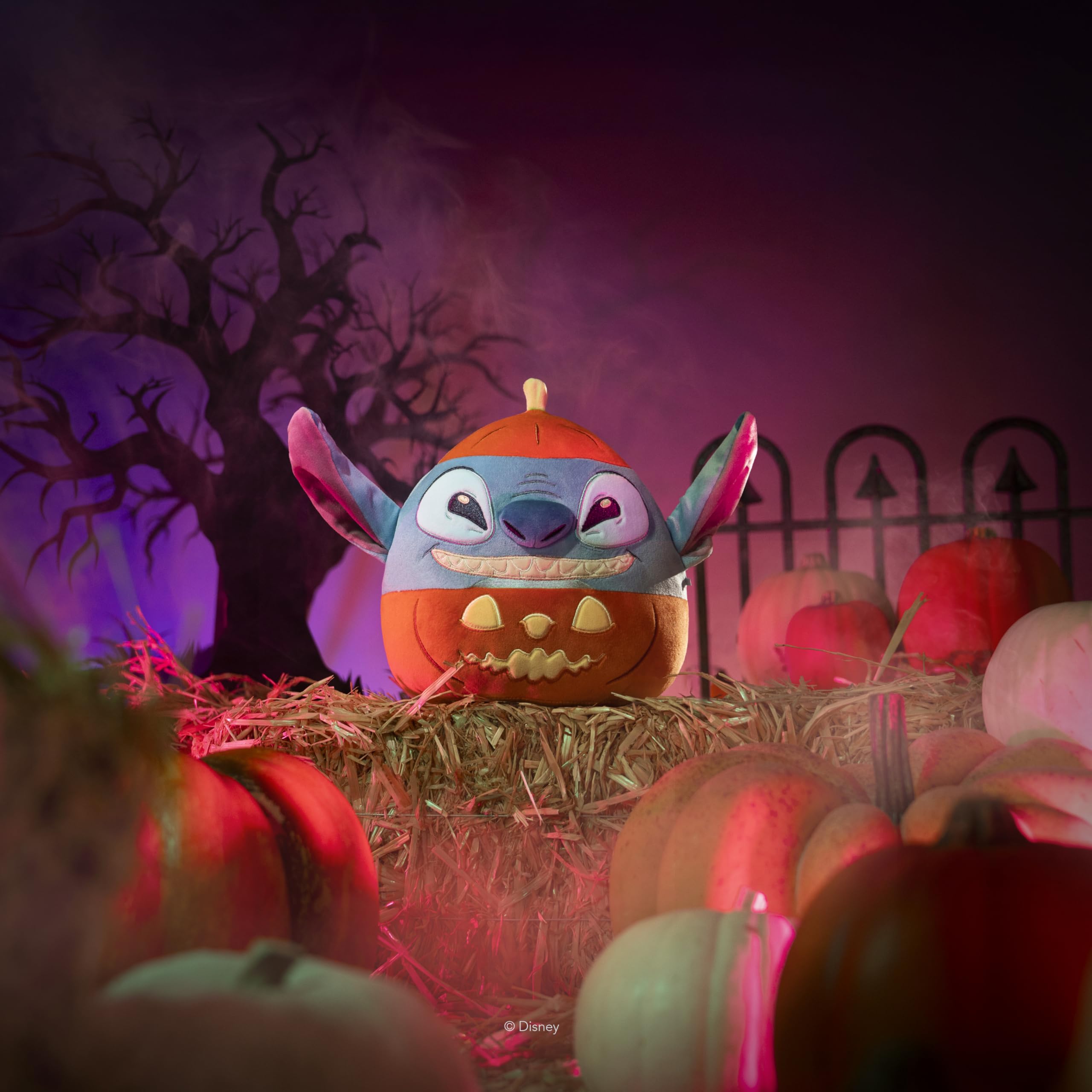 DISNEY HALLOWEEN♡スティッチ♡スクランプ♡新品タグ付き Amazon.com: Squishmallows Original 12in Disney Stitch in Pumpkin